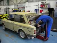 QPrep completely renovate a classic Hillman Imp