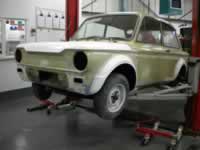 QPrep completely renovate a classic Hillman Imp