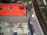 Custom engine for a Mazda MX5