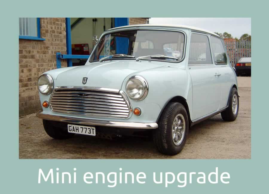 QPrep upgrade the engine in a Mini